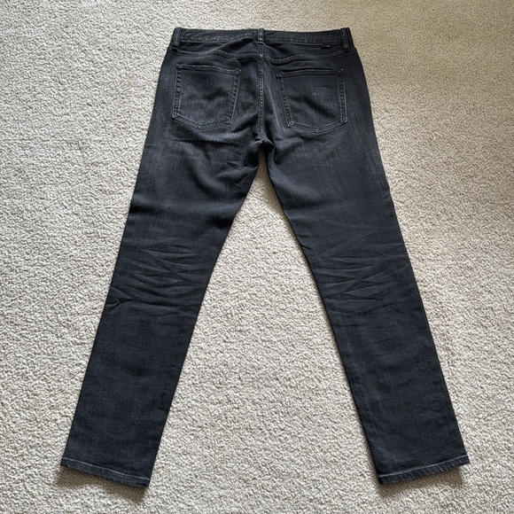 Outerknown S.E.A. Jeans Slim Black Size 33W 32L - Picture 2 of 3
